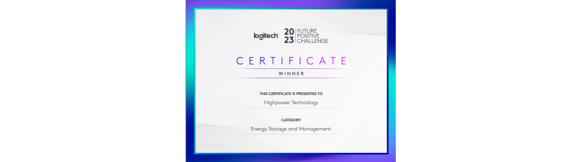 Highpower Technology wins Logitech's ''Carbon Reduction Winner''